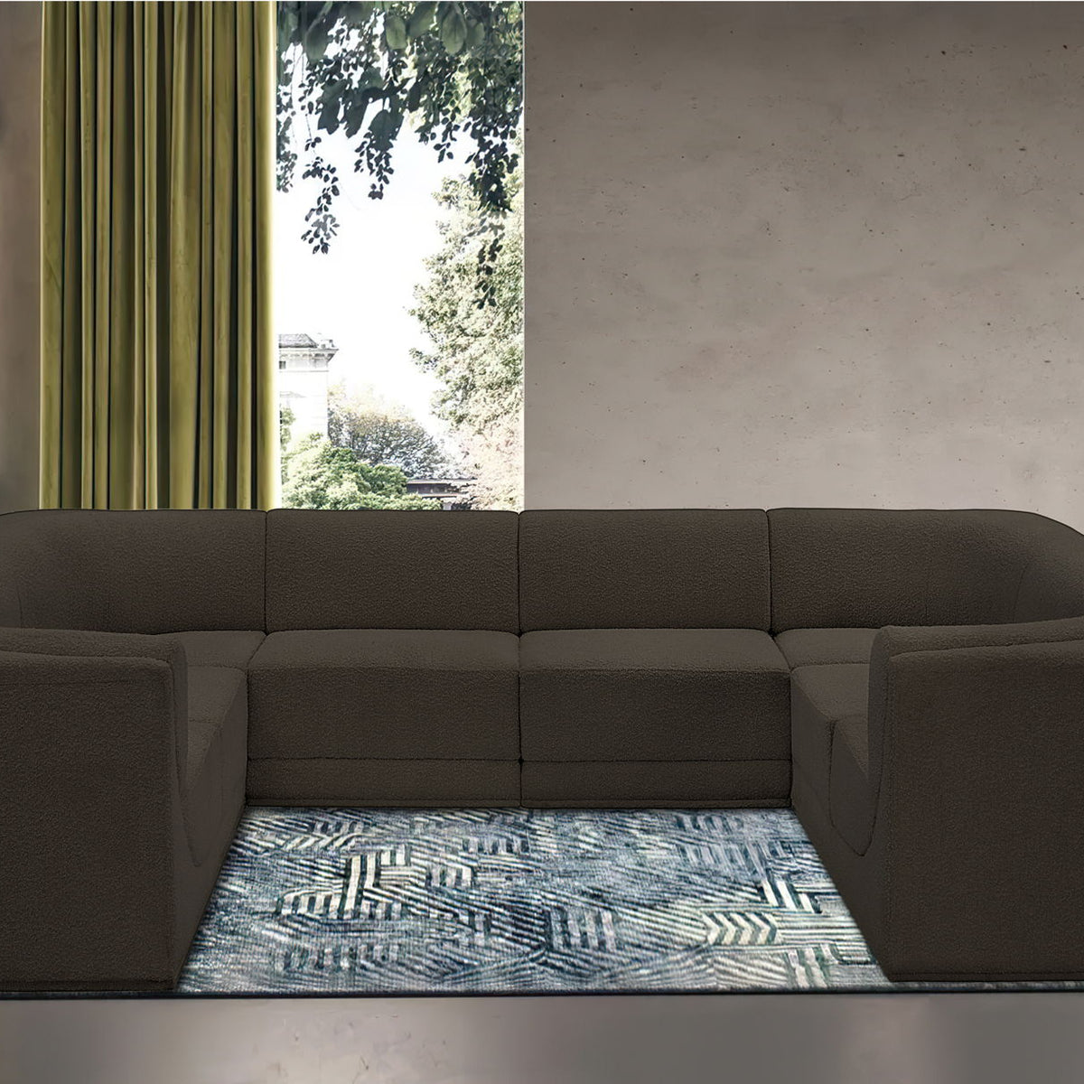 Ollie - 8 Piece Modular Sectional