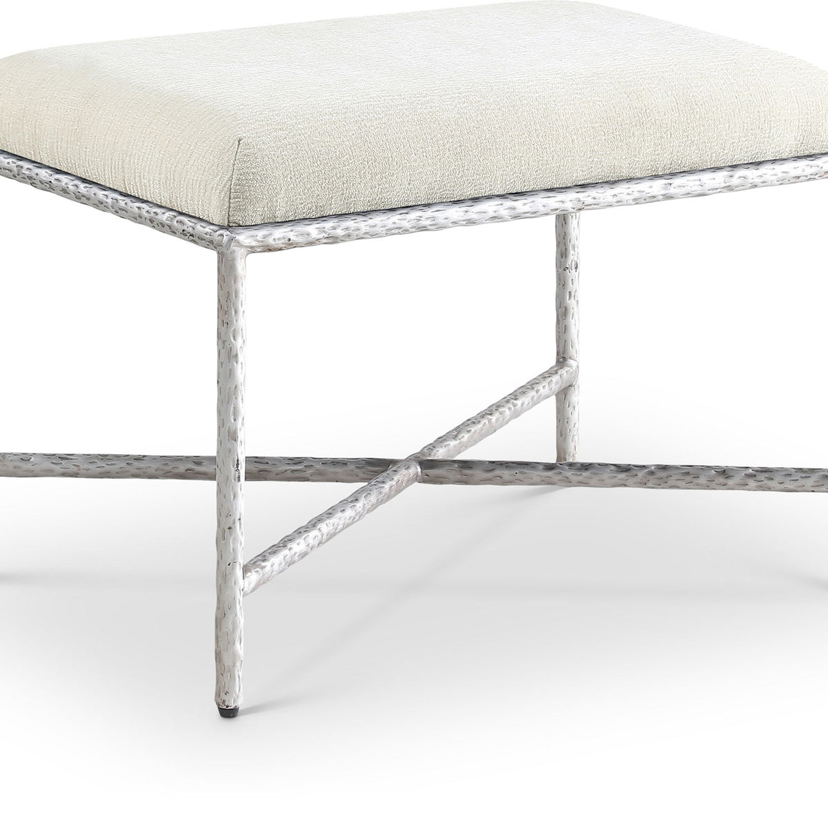Valley - Bench With Silver Frame