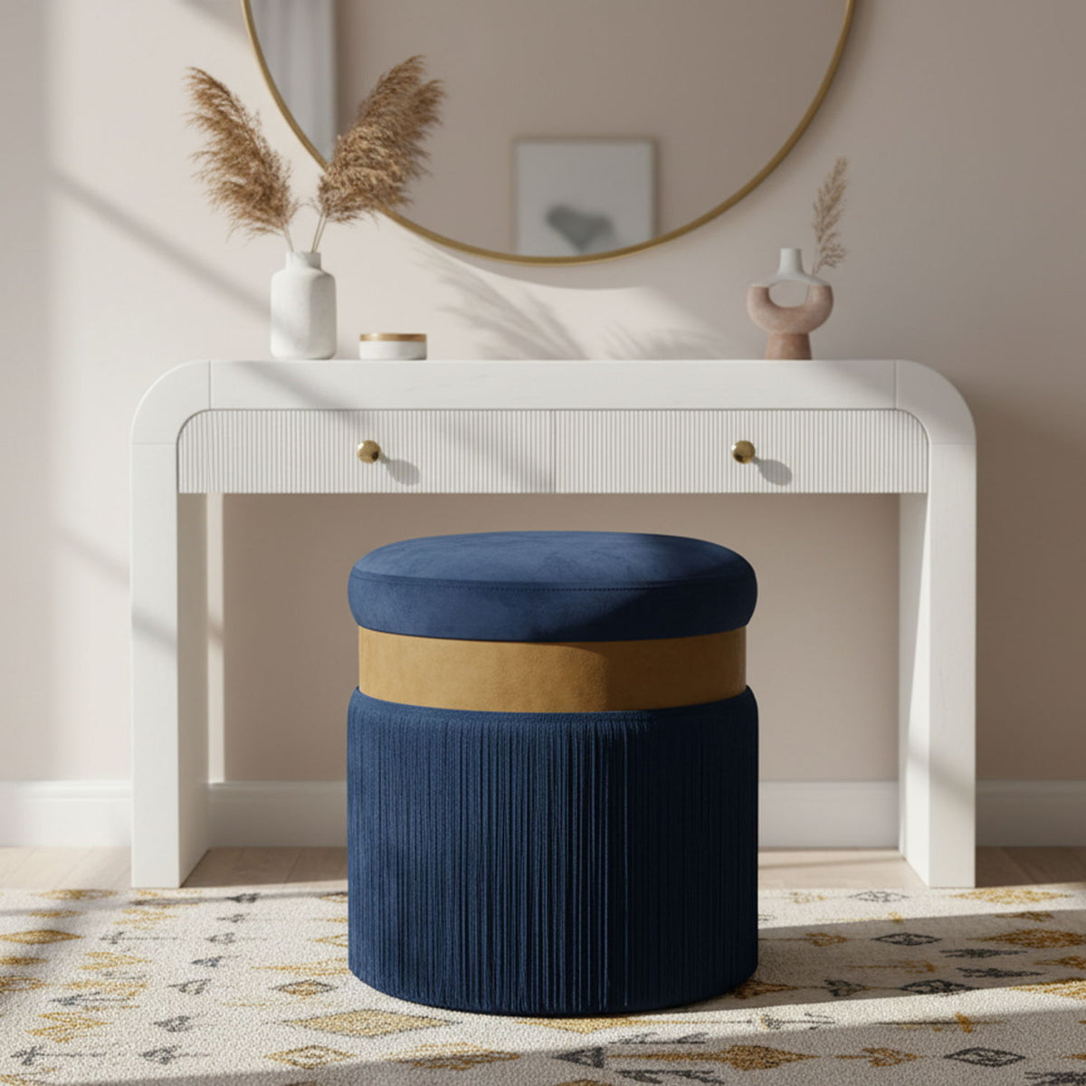 Yasmine - Stool Ottoman