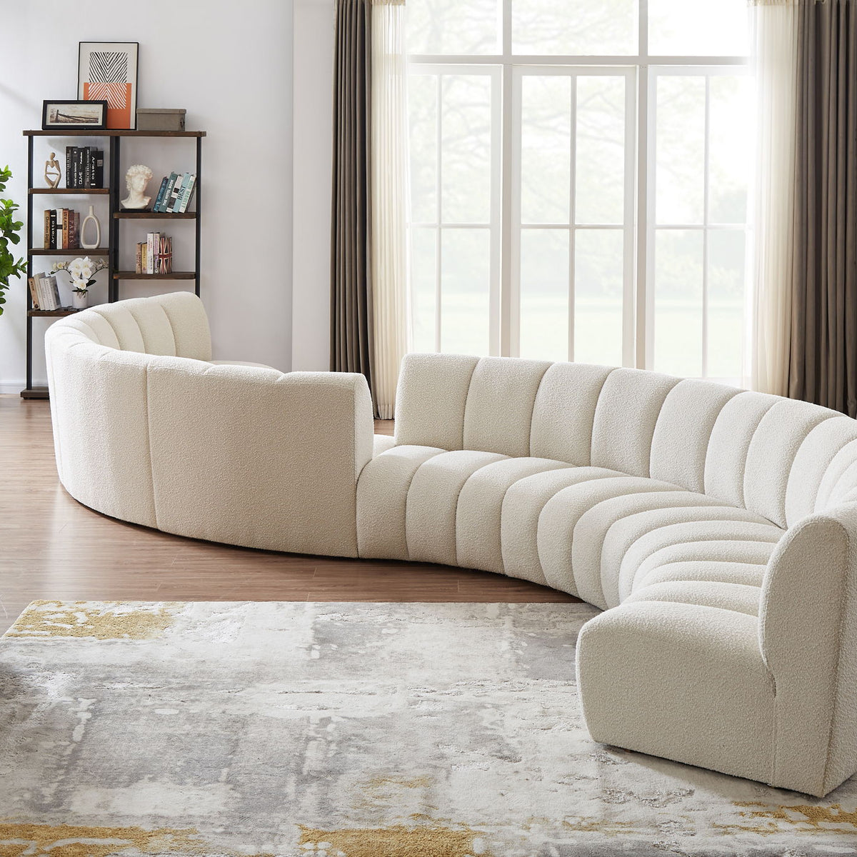 Infinity - 8 Piece Boucle Modular Sectional