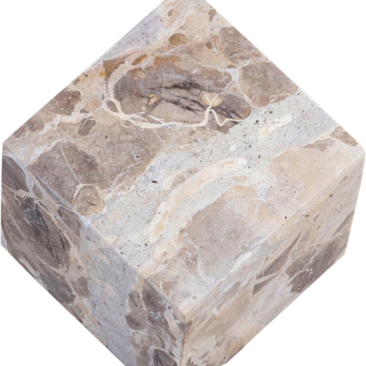 Block - Marble Decorative Cube