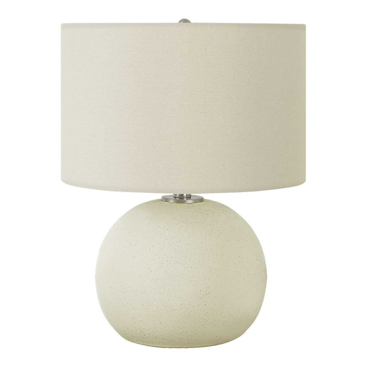 Lighting, Contemporary Table Lamp, Ceramic - Cream