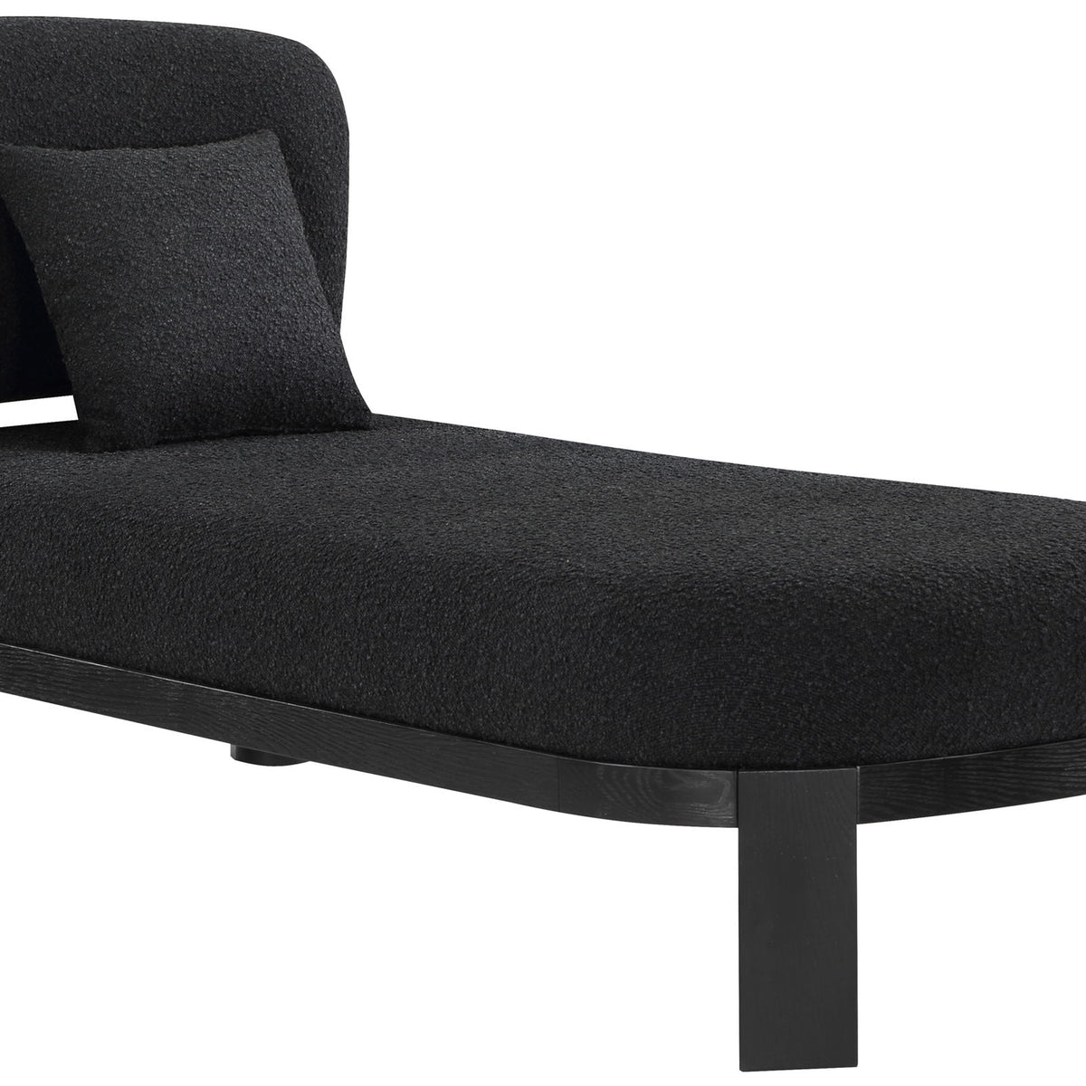 Maybourne - Chaise / Bench With Black Frame