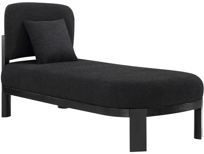 Maybourne - Chaise / Bench With Black Frame