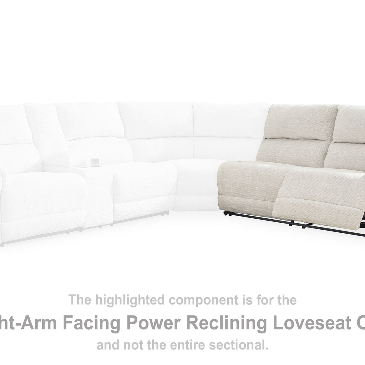 Keensburg - Raf Reclining Power Loveseat - Linen