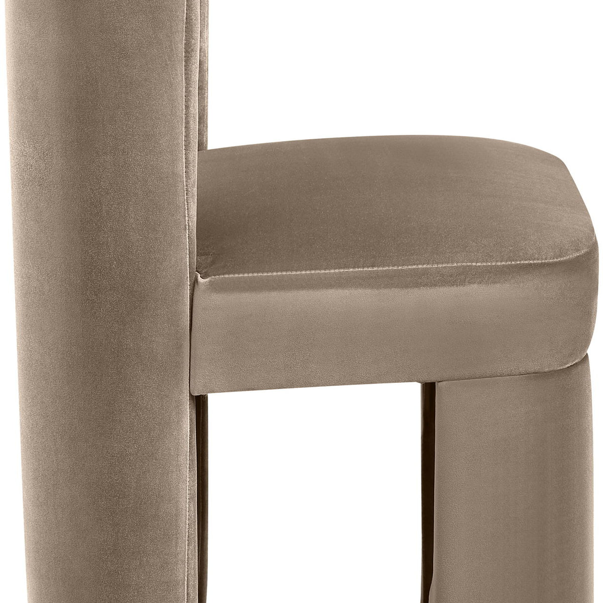 Zuno - Velvet Performance Fabric Upholstered Dining Chair (Set of 2)