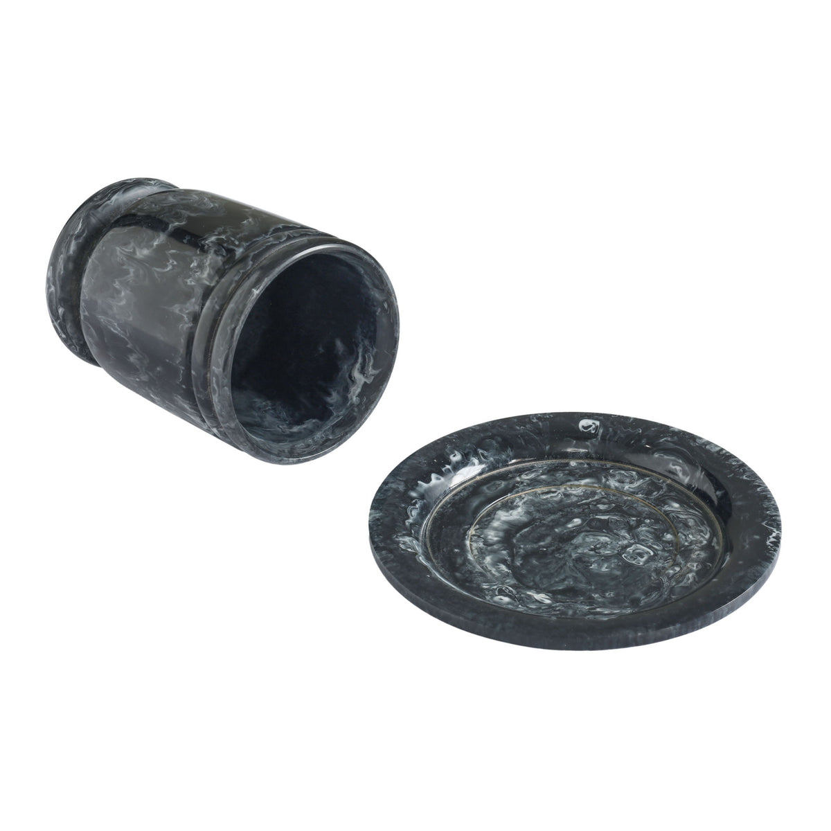 Channeled - Swirl Resin Kiddush Cup