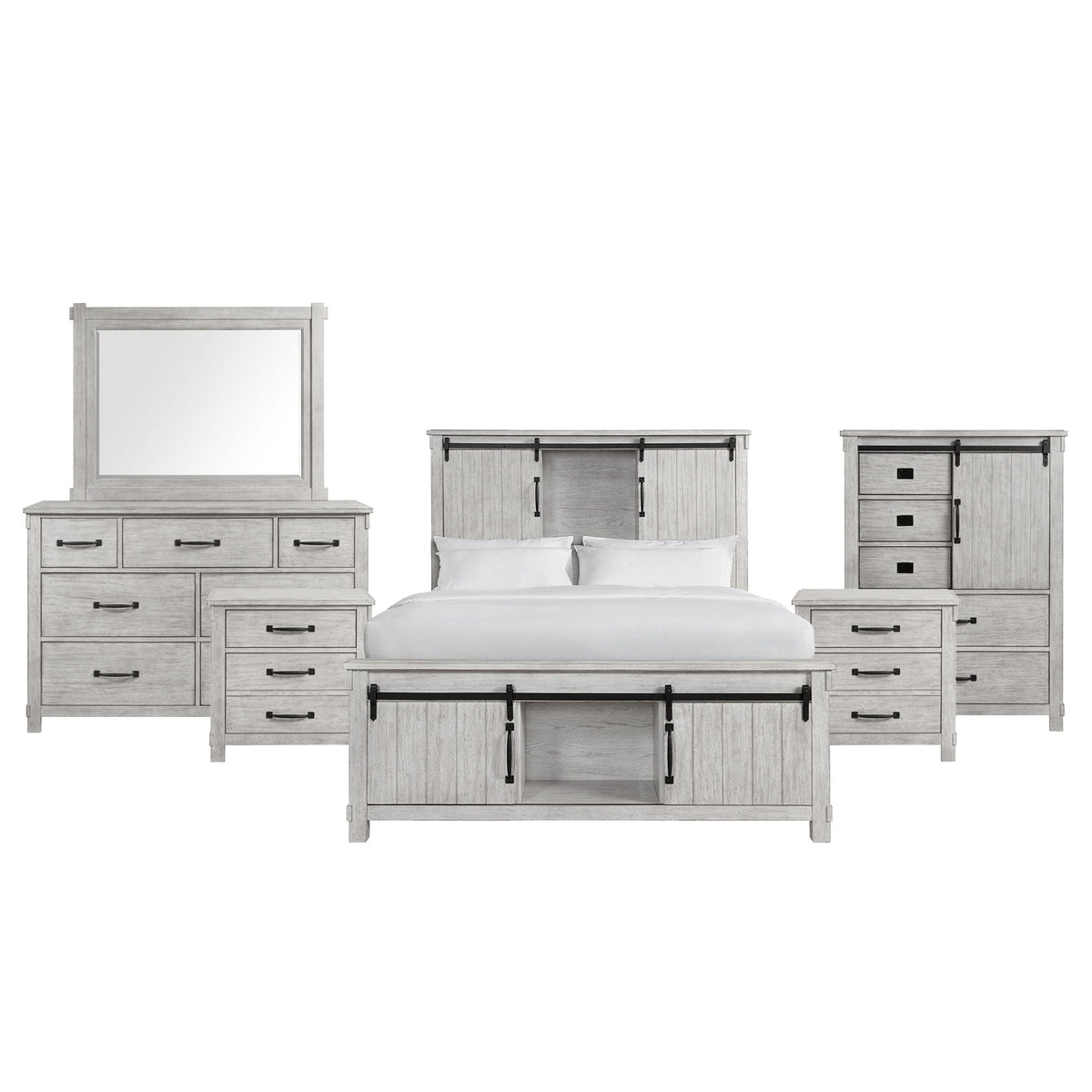 Scott - Platform Storage Bedroom Set