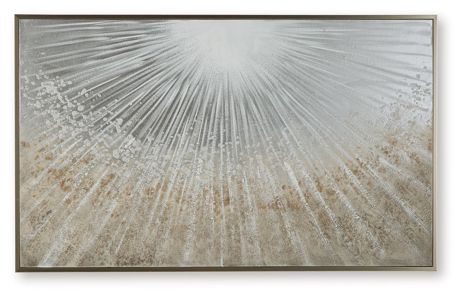 Waldard - Gray / Taupe / White - Wall Art