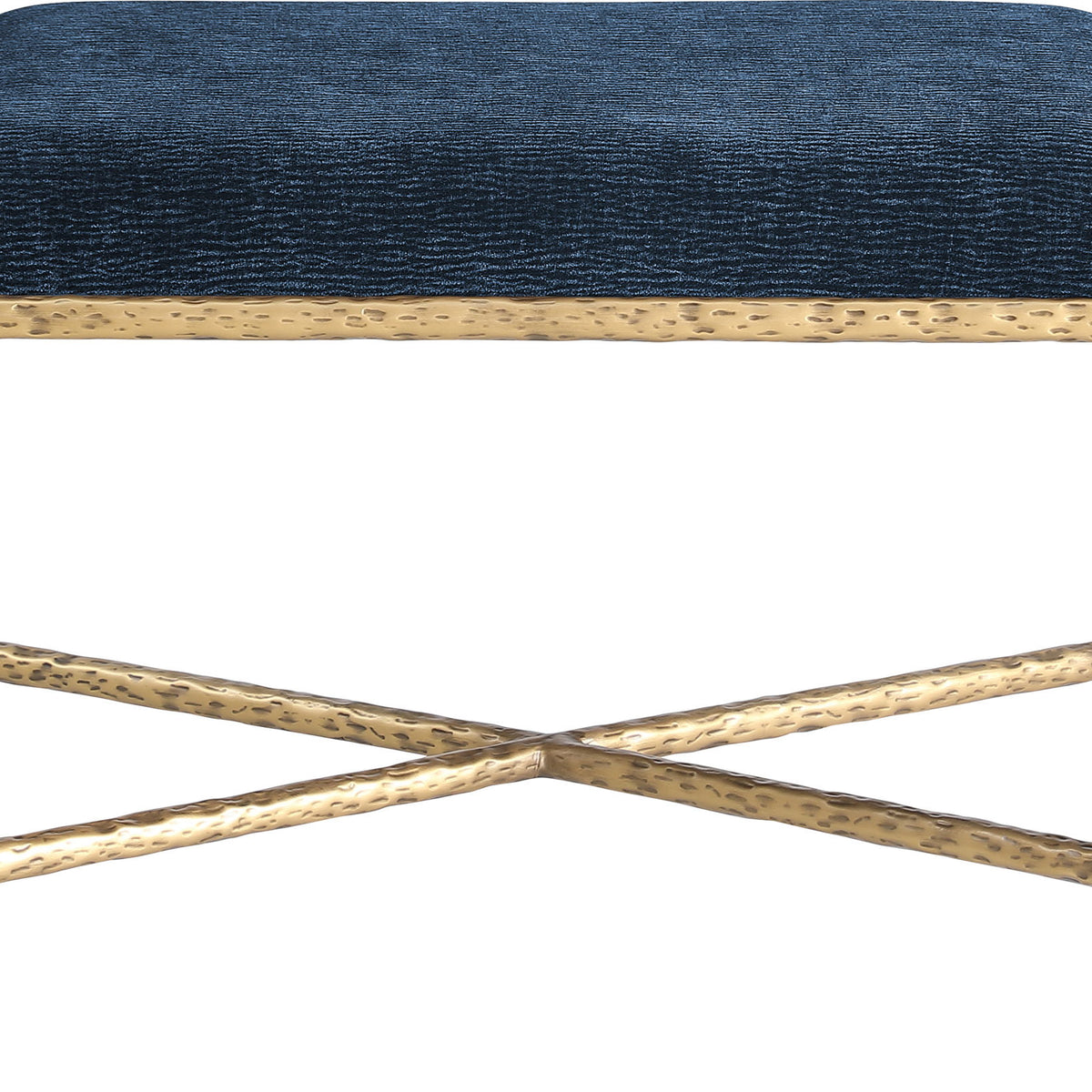 Valley - Bench With Gold Frame