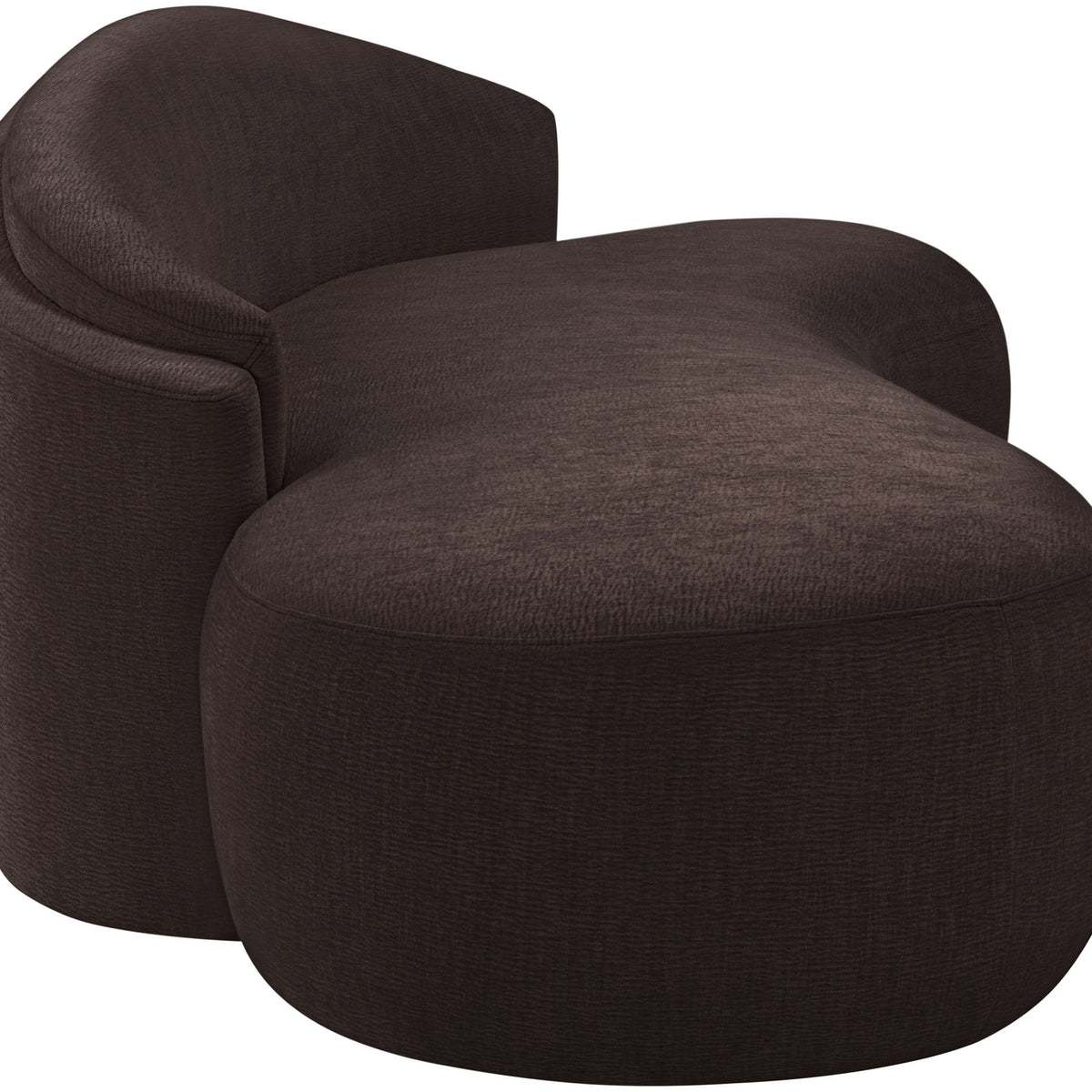 Caspian - Chenille Fabric Upholstered Loveseat