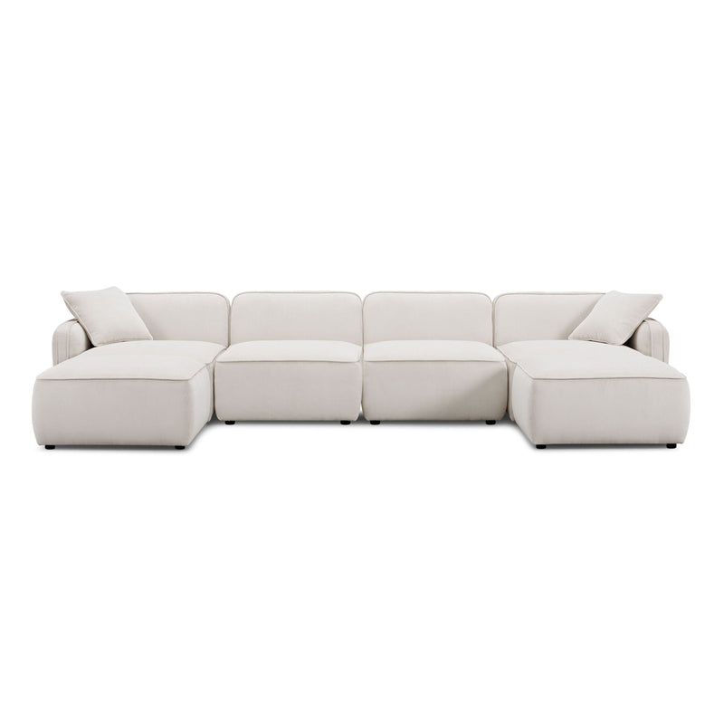 Travie - 6-Piece Modular U-Sectional