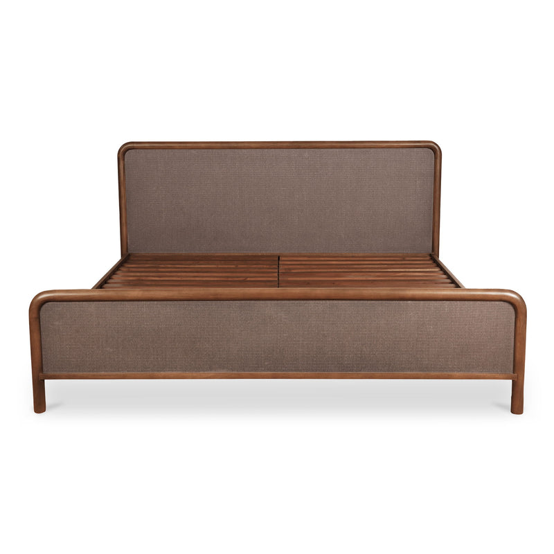Rye - King Bed - Warm Brown