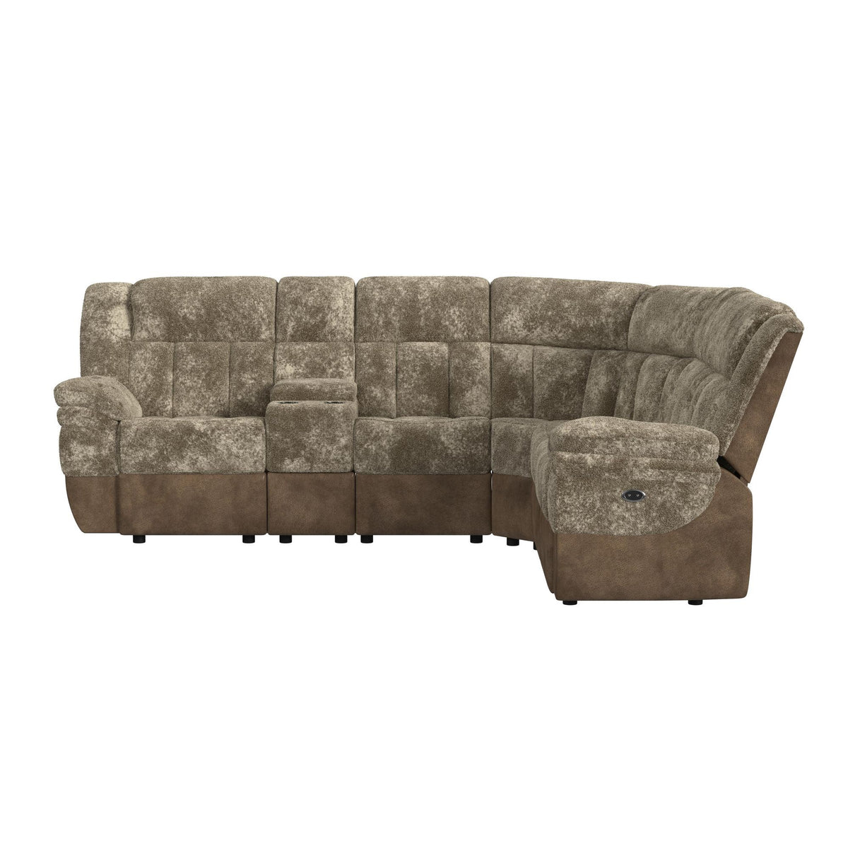 Santorini - LHF Power Motion Recliner - Dillon / Shire Cappuccino