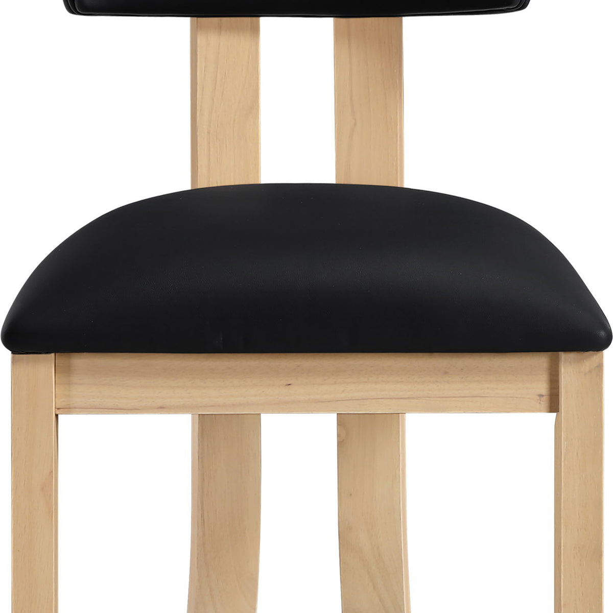 Lavrin - Vegan Leather Dining Side Chair (Set of 2) - Natural Base