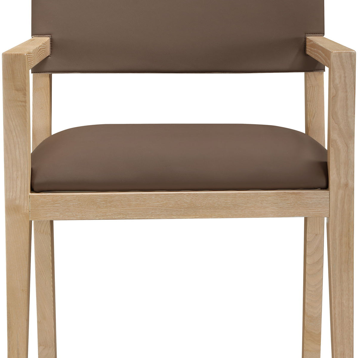 Avon - Vegan Leather Dining Arm Chair