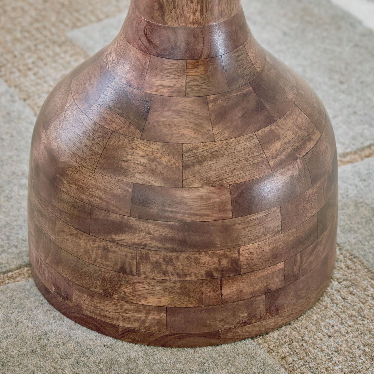 Joville - Accent Table - Medium Brown
