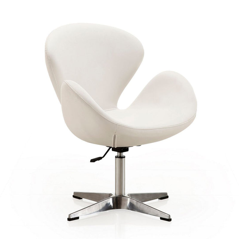 Manhattan Raspberry - Swivel Lounge Chair