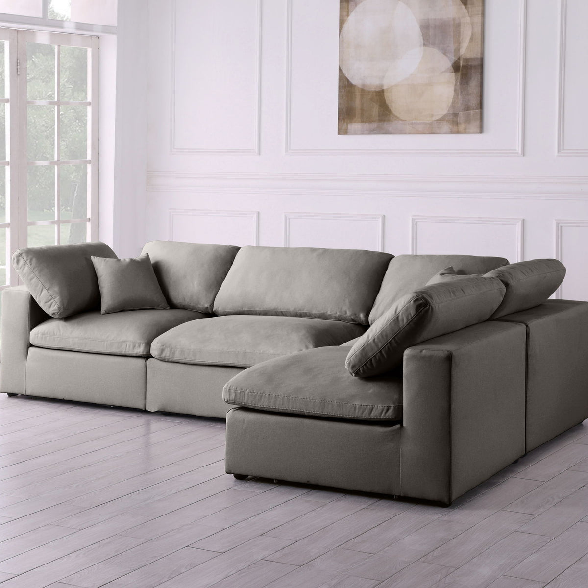Plush - 4 Piece Modular Sectional