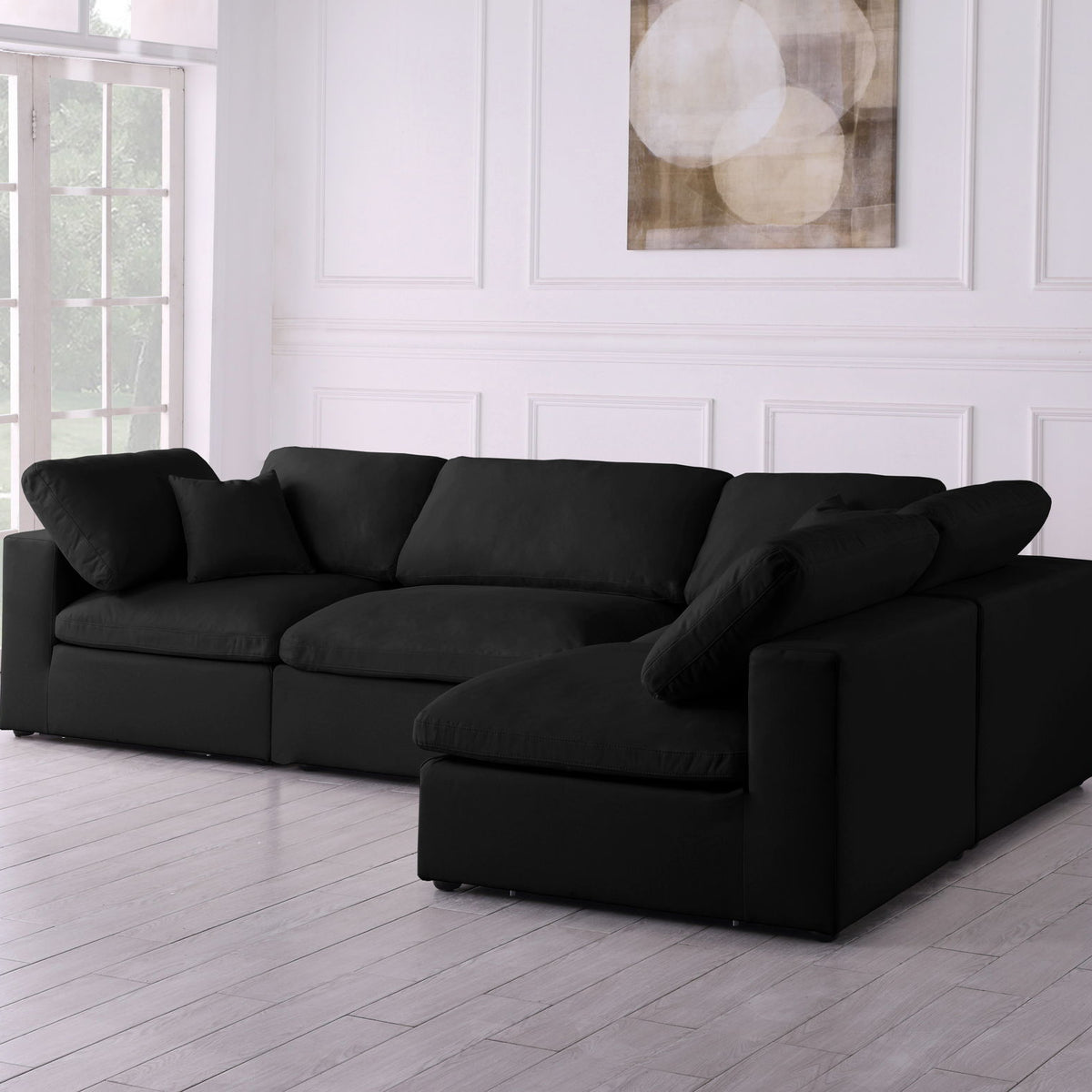 Plush - 4 Piece Modular Sectional