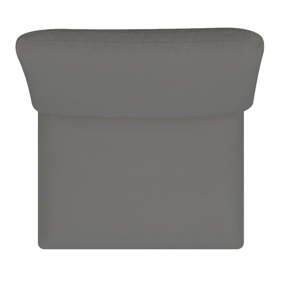 Cloud 9 - Sectional Armless Chair - Dark Gray
