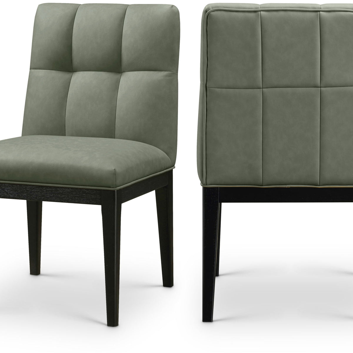 Adrian - Dining Side Chair (Set of 2) - Black Legs