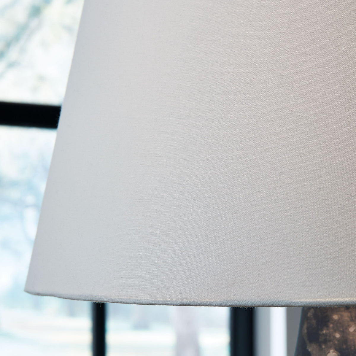 Bluacy - Antique Gray - Glass Table Lamp