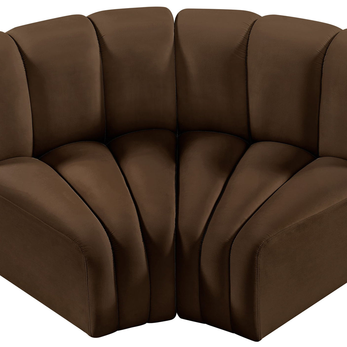 Arc - Velvet 2 Piece Modular Sofa