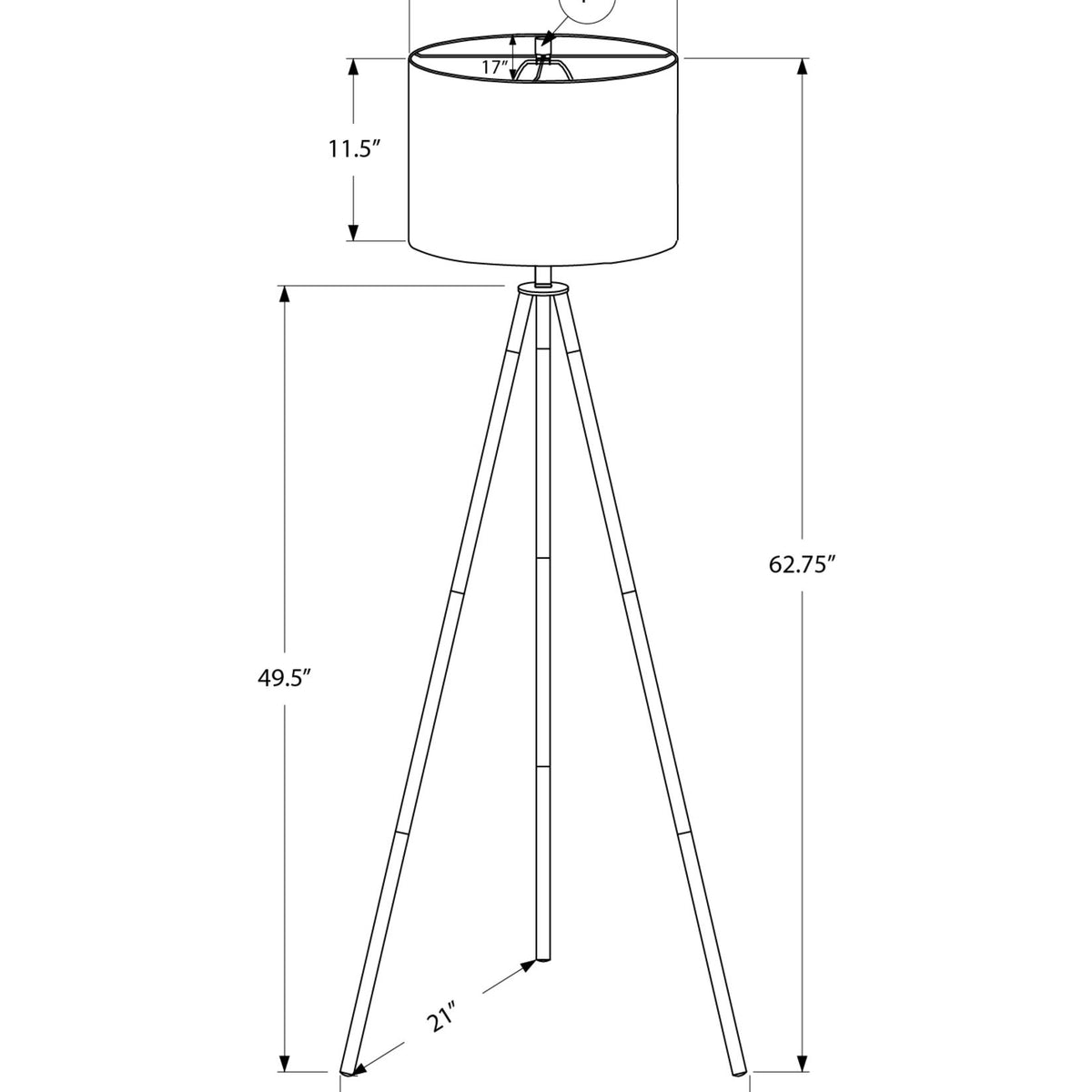 Lighting, Floor Lamp Contemporary