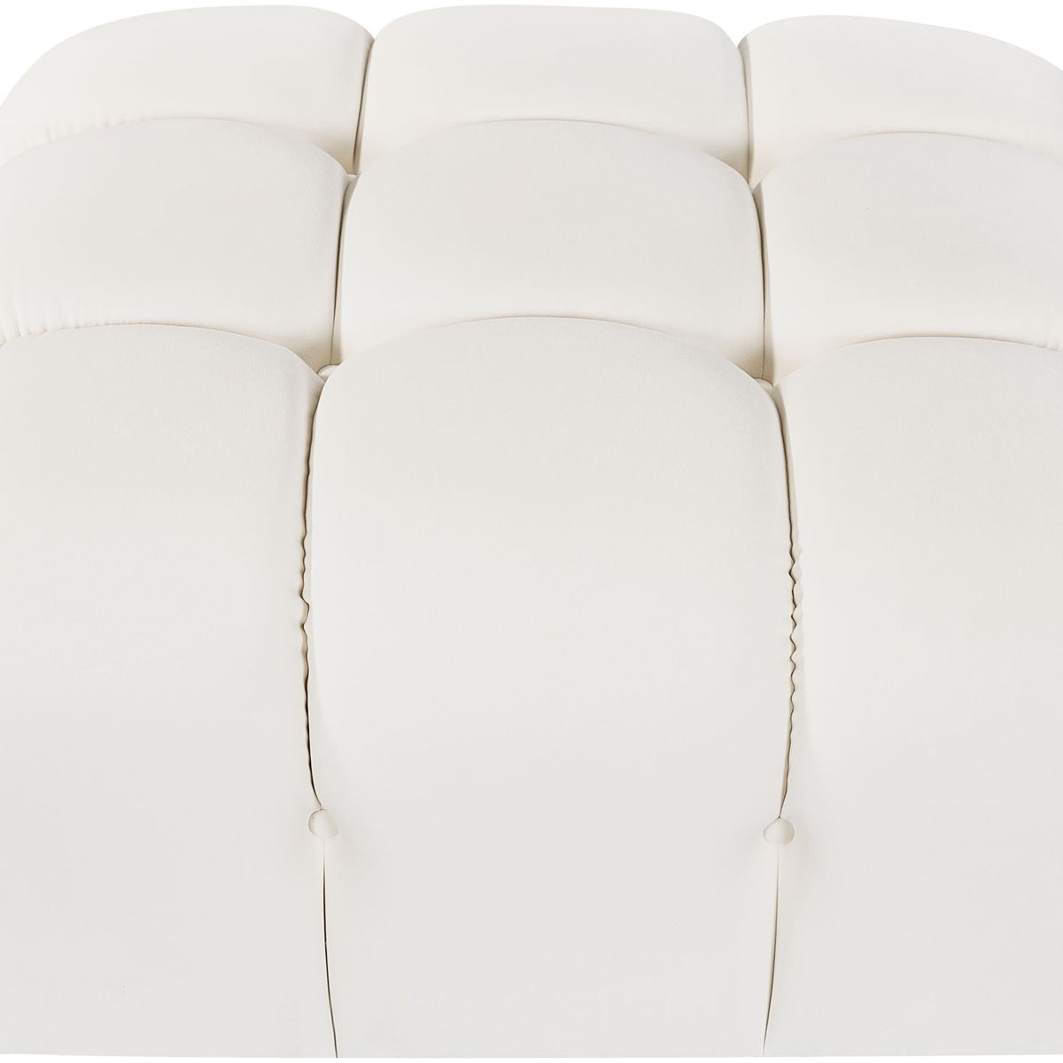 Orin - Velvet Performance Fabric Upholstered Modular Ottoman