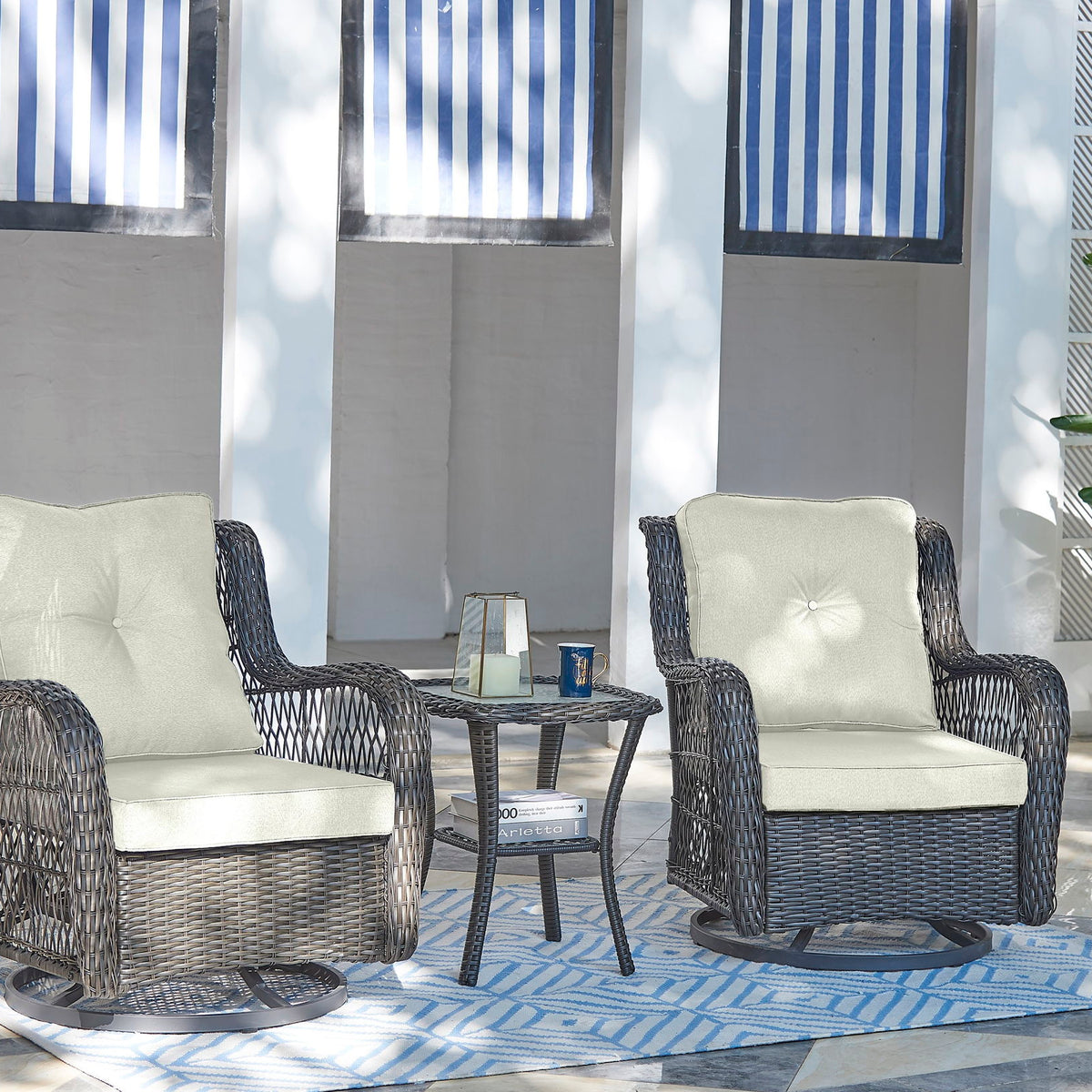 Manhattan Fruttuo - 3-Piece Conversation Set