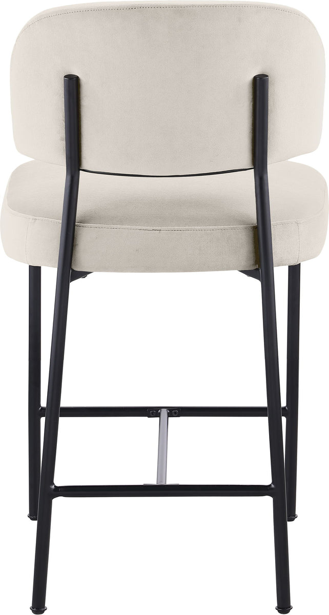 Zarelle - Performance Fabric Upholstered Counter Stool (Set of 2)