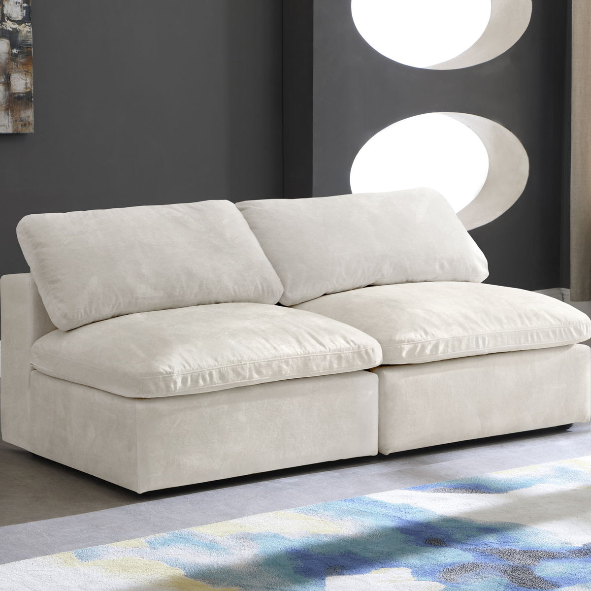 Cozy - Modular Armless 2 Seat Sofa