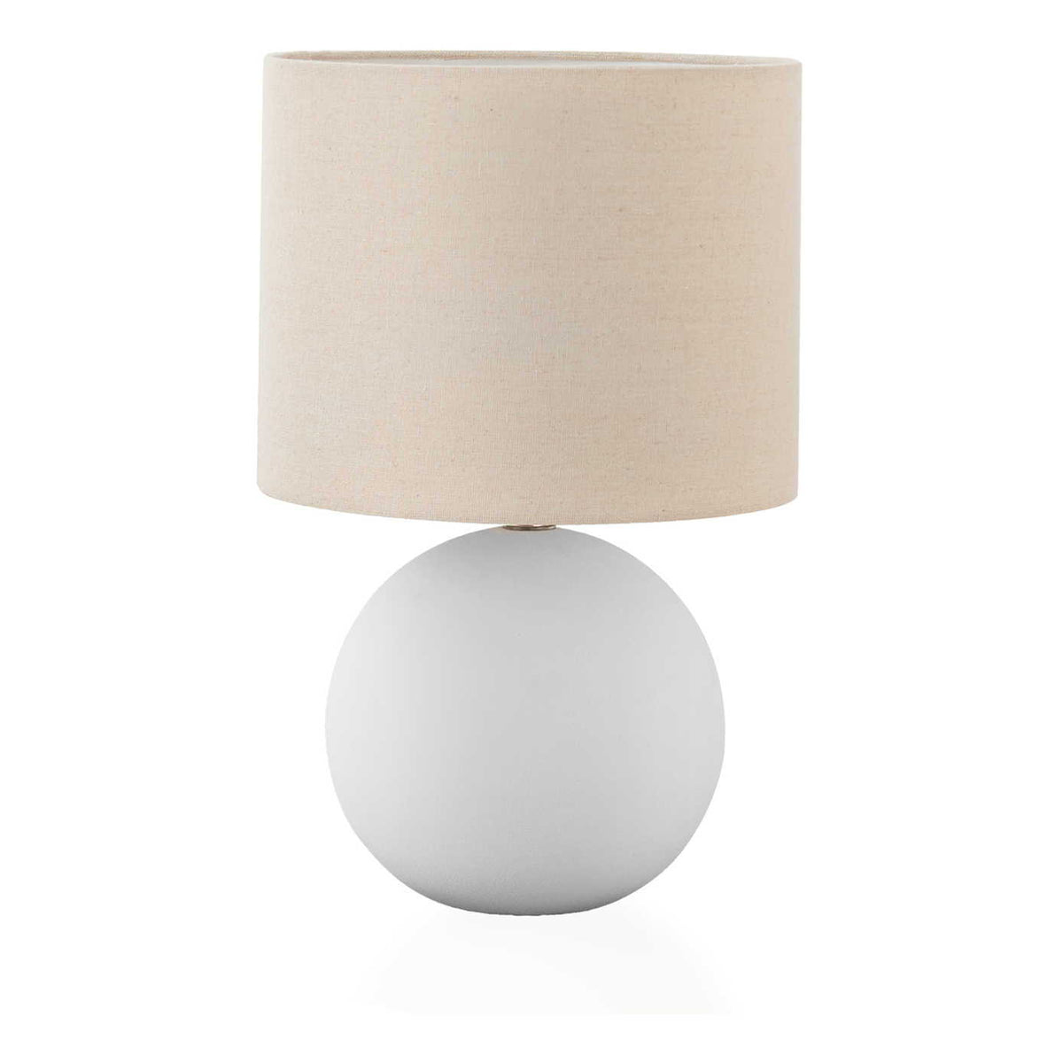 Contemporary Lighting, Table Lamp, Resin, Ceramic - Cream