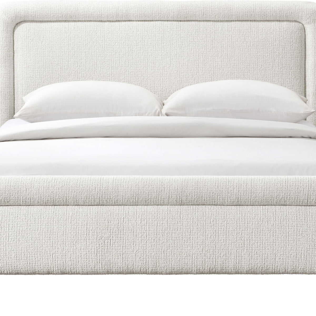 Baylor - Fabric With Interwoven Chenille Upholstered Bed