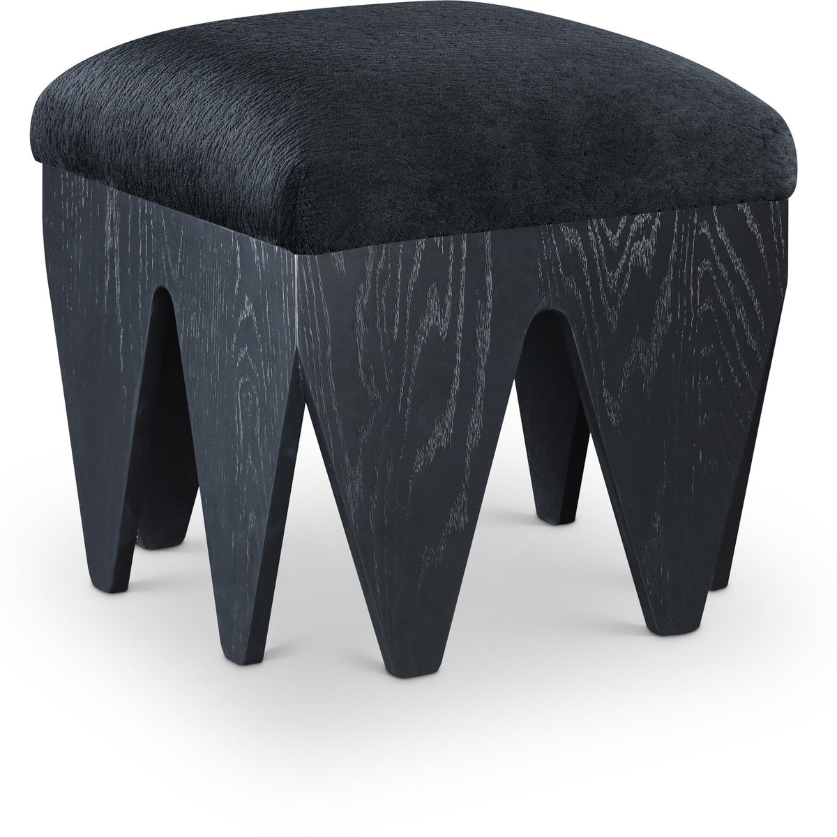 Altair - Fabric Bench - Black Base