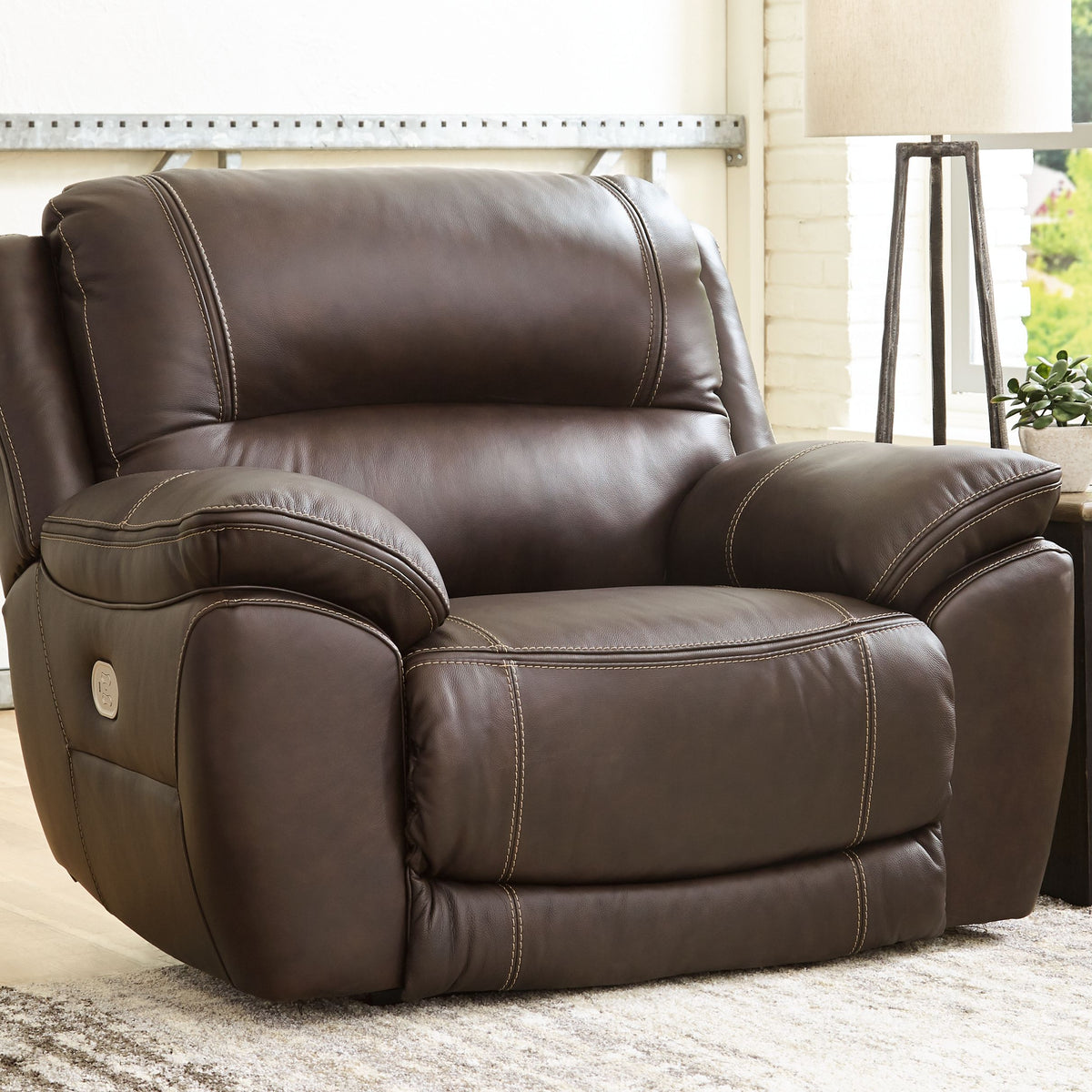 Dunleith - Chocolate - Zero Wall Recliner w/PWR HDRST