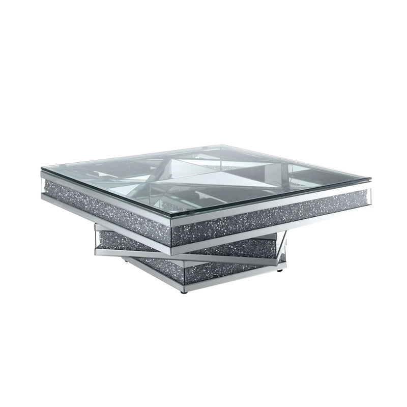 Coffee Table - Silver - Mirror
