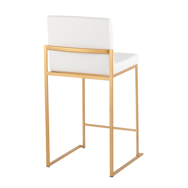 Fuji - Contemporary High Back Stylish Counter Stool