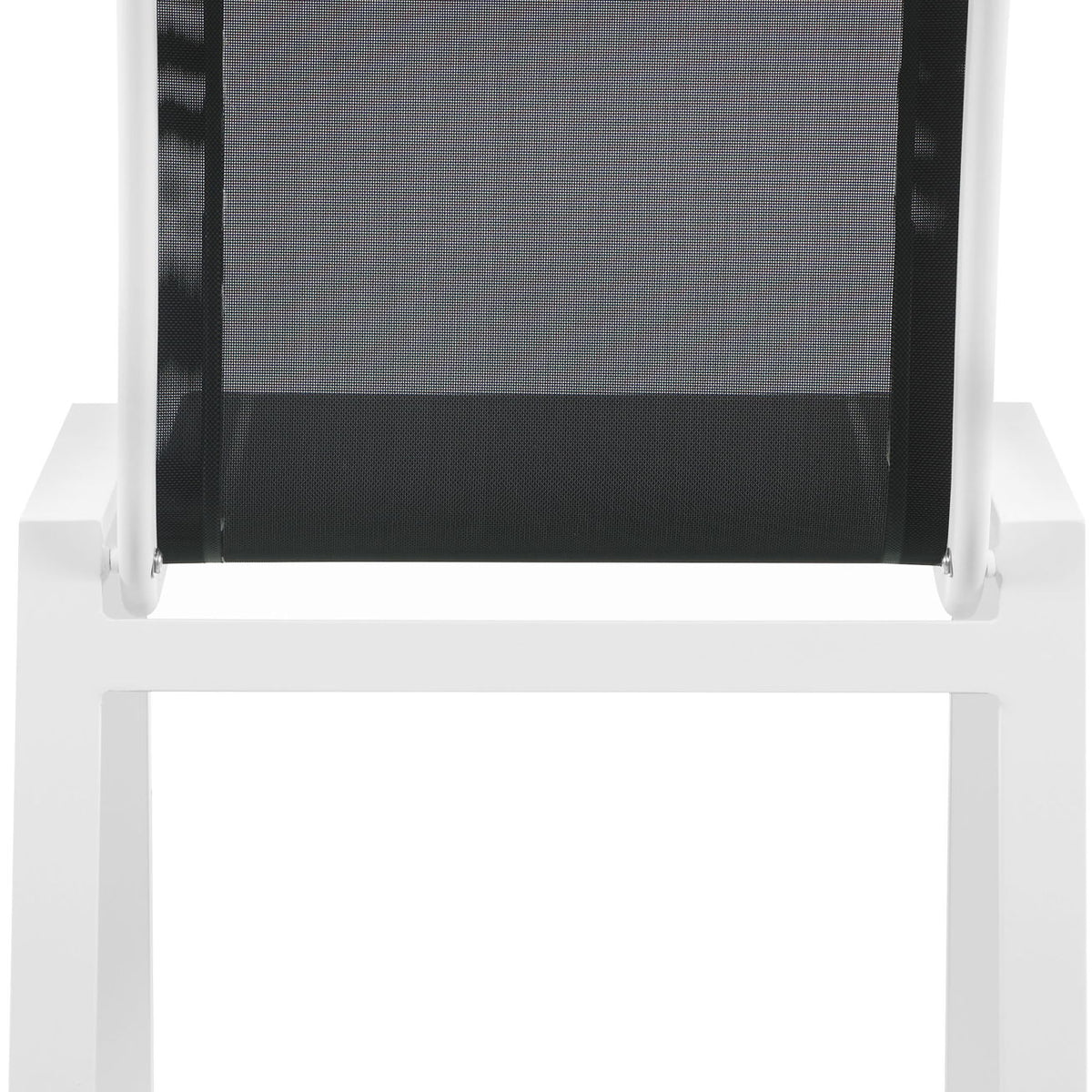 Nizuc - Outdoor Patio Dining Chair With White Frame (Set of 2)