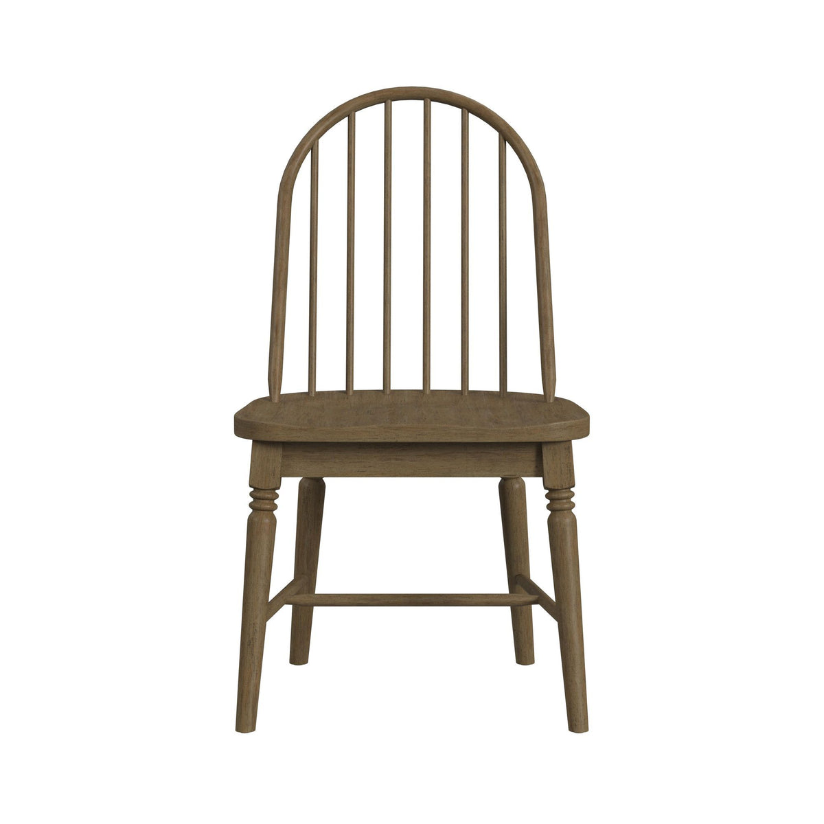 Heritage - Windsor Side Chair (Set of 2) With Leveler - Oak Brown