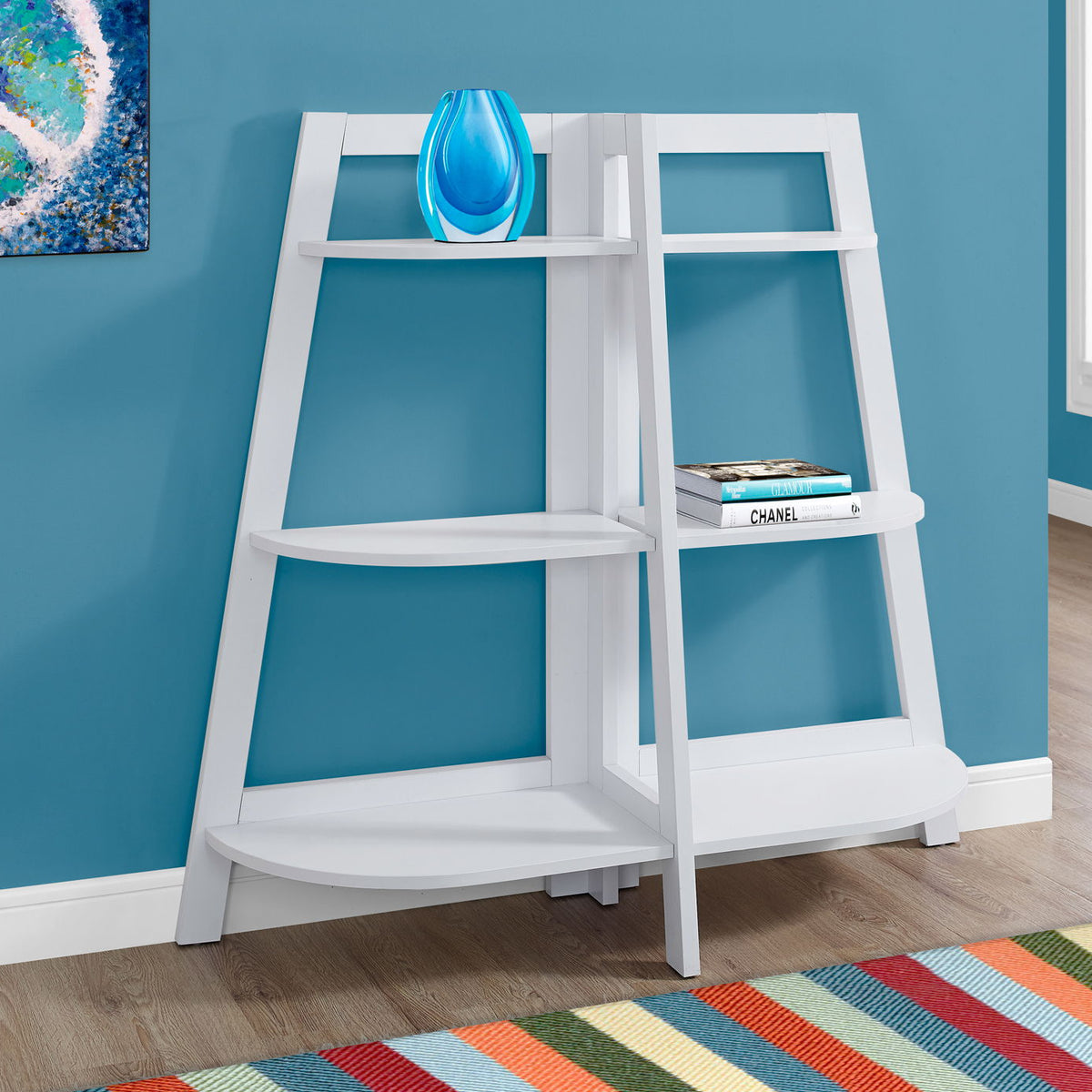 Bookshelf, Bookcase, Etagere, 3 Tier, For Office, Contemporary & Modern