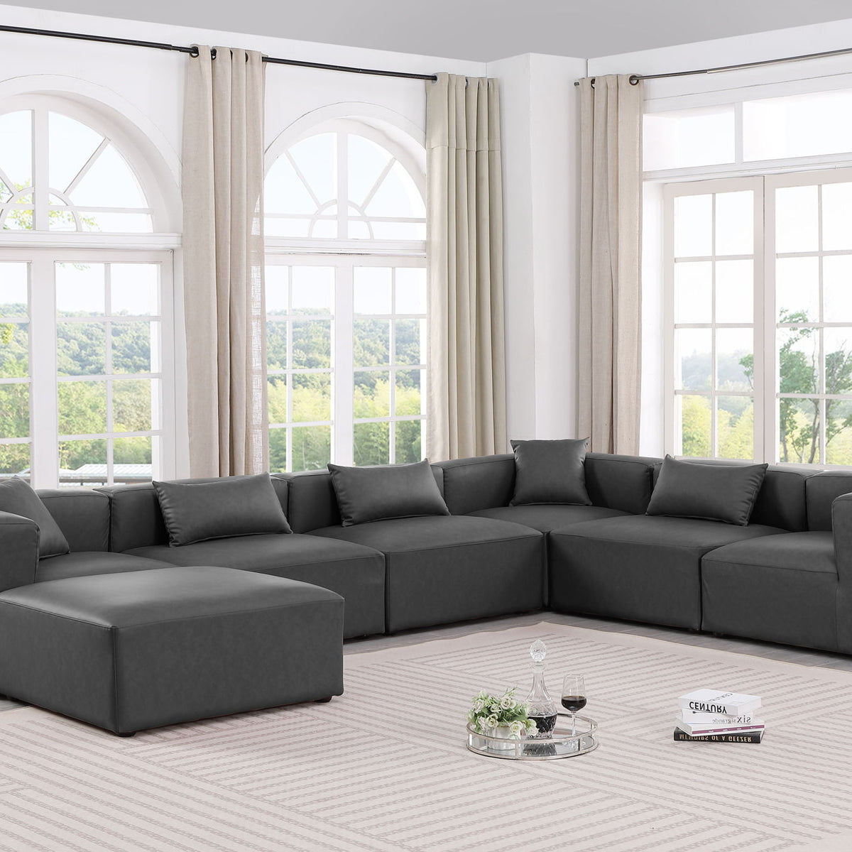 Cube - 7 Piece Modular Sectional