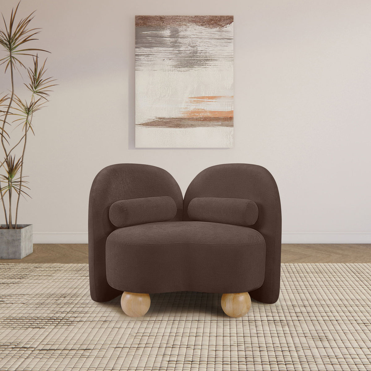 Daphne - Chenille Chair