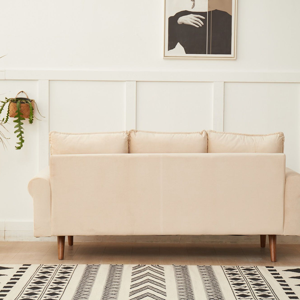 Graceful Design Plush Comfort Sofa