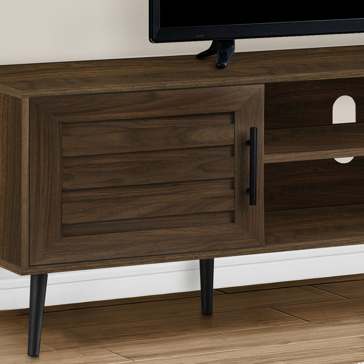 TV Stand, Console, Media Entertainment Center, Storage Cabinet, Transitional