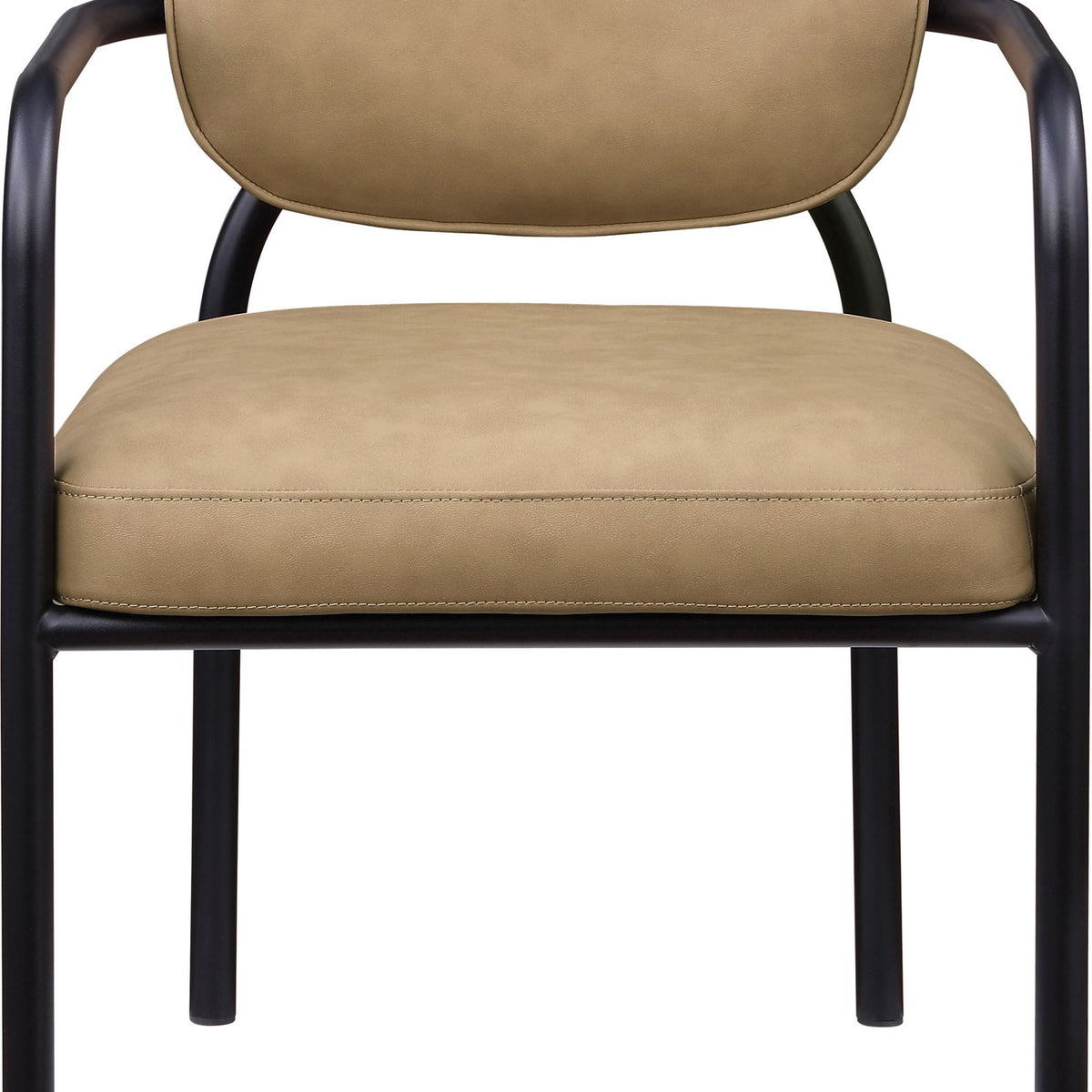 Serava - Vegan Leather Upholstered Dining Chair (Set of 2) - Tan