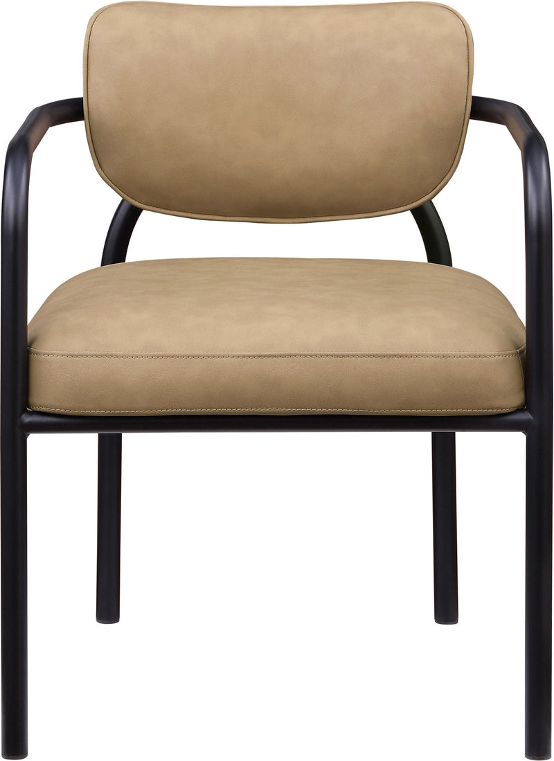 Serava - Vegan Leather Upholstered Dining Chair (Set of 2) - Tan