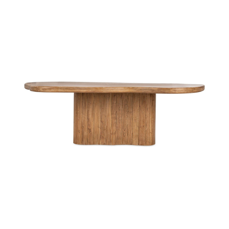 Alvaro - 65" Dining Table - Golden Wheat