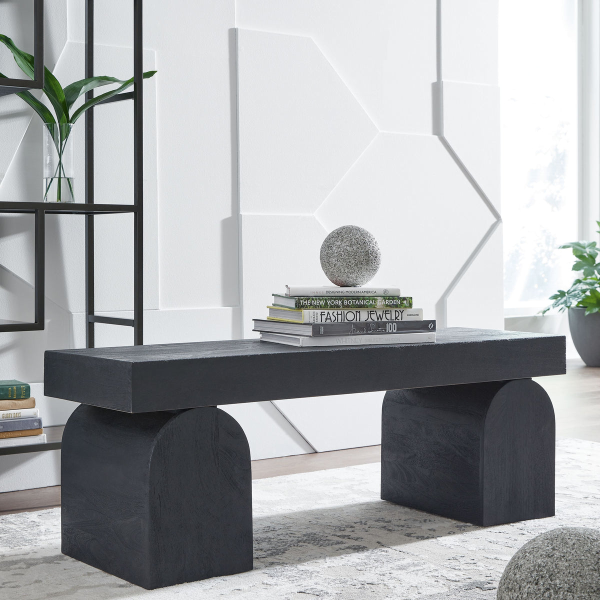 HoLGrove - Accent Bench - Black